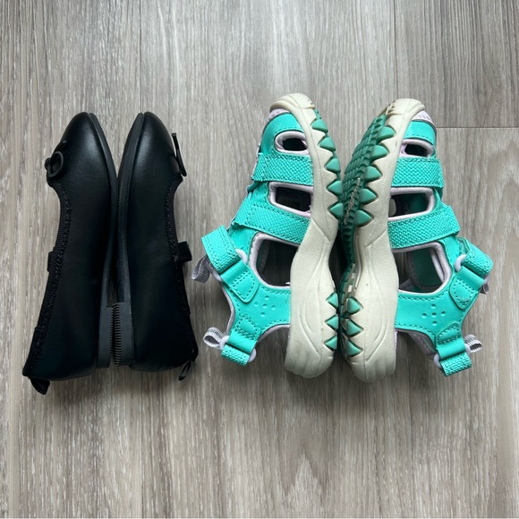 Cat & Jack shoe bundle Afton Hiking Sandal & Mary Janes - Picture 4 of 7